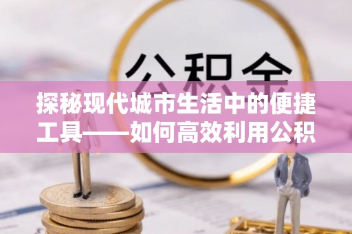 玛纳斯探秘现代城市生活中的便捷工具——如何高效利用公积金服务网点查询功能