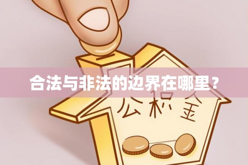 玛纳斯合法与非法的边界在哪里？