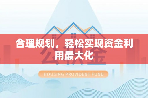 玛纳斯合理规划，轻松实现资金利用最大化