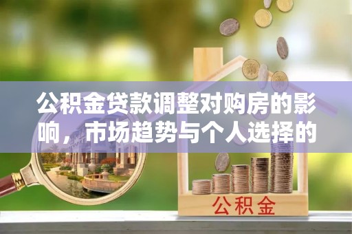 玛纳斯公积金贷款调整对购房的影响，市场趋势与个人选择的深度解析
