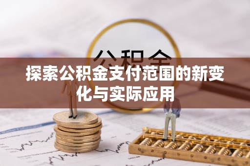 玛纳斯探索公积金支付范围的新变化与实际应用