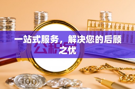 玛纳斯一站式服务，解决您的后顾之忧