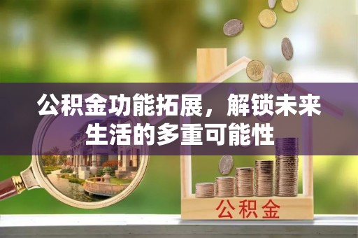玛纳斯公积金功能拓展，解锁未来生活的多重可能性