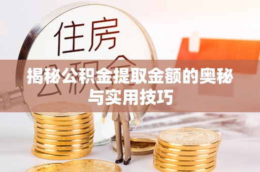 玛纳斯揭秘公积金提取金额的奥秘与实用技巧