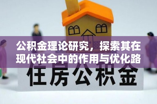 玛纳斯公积金理论研究，探索其在现代社会中的作用与优化路径