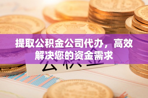 玛纳斯提取公积金公司代办，高效解决您的资金需求