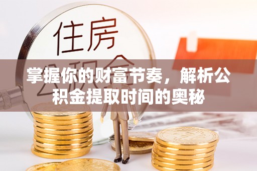 玛纳斯掌握你的财富节奏，解析公积金提取时间的奥秘