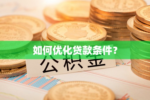 玛纳斯如何优化贷款条件？