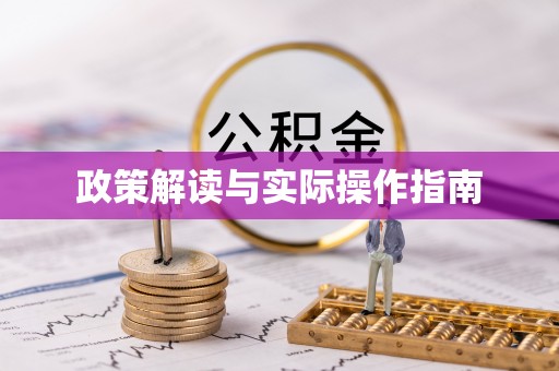 玛纳斯政策解读与实际操作指南
