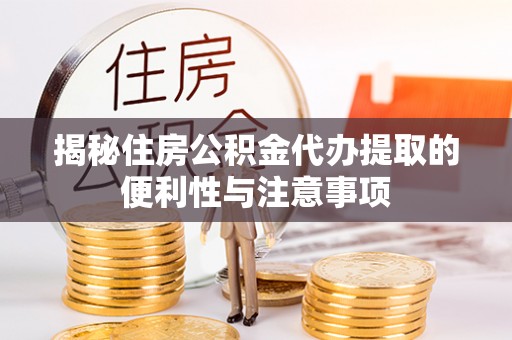 玛纳斯揭秘住房公积金代办提取的便利性与注意事项