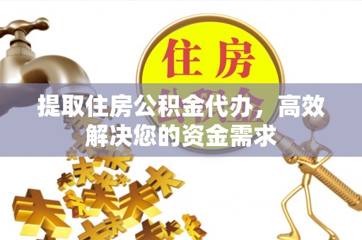 玛纳斯提取住房公积金代办，高效解决您的资金需求