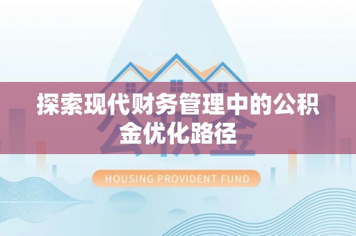 玛纳斯探索现代财务管理中的公积金优化路径