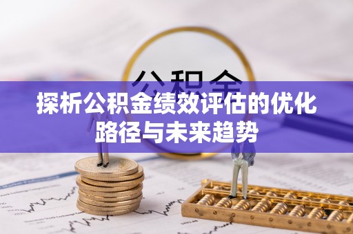 玛纳斯探析公积金绩效评估的优化路径与未来趋势