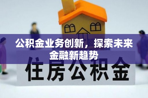 玛纳斯公积金业务创新，探索未来金融新趋势