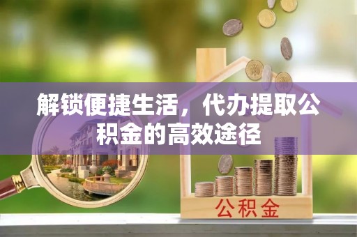 玛纳斯解锁便捷生活，代办提取公积金的高效途径