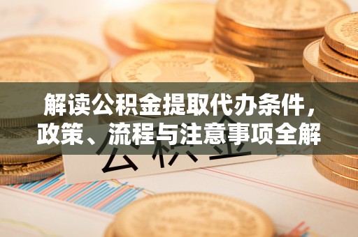 玛纳斯解读公积金提取代办条件，政策、流程与注意事项全解析