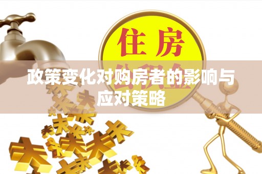 玛纳斯政策变化对购房者的影响与应对策略