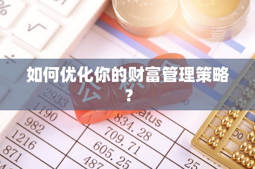 玛纳斯如何优化你的财富管理策略？
