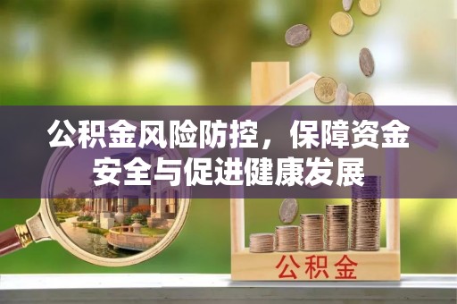 玛纳斯公积金风险防控，保障资金安全与促进健康发展