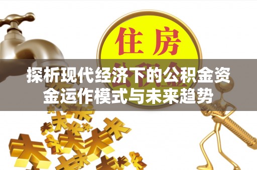 玛纳斯探析现代经济下的公积金资金运作模式与未来趋势