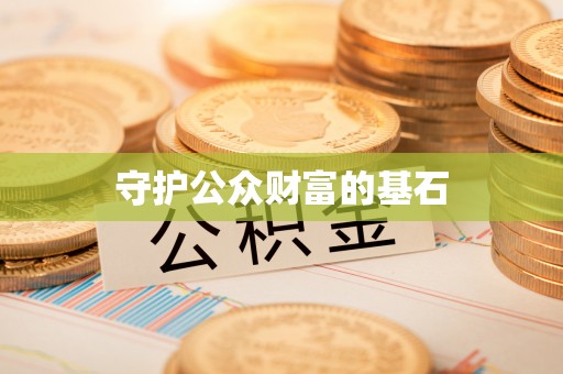 玛纳斯守护公众财富的基石