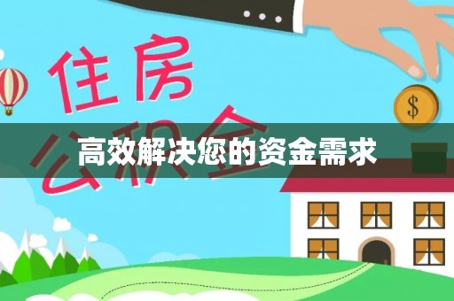 玛纳斯高效解决您的资金需求