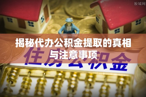 玛纳斯揭秘代办公积金提取的真相与注意事项