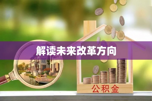 玛纳斯解读未来改革方向