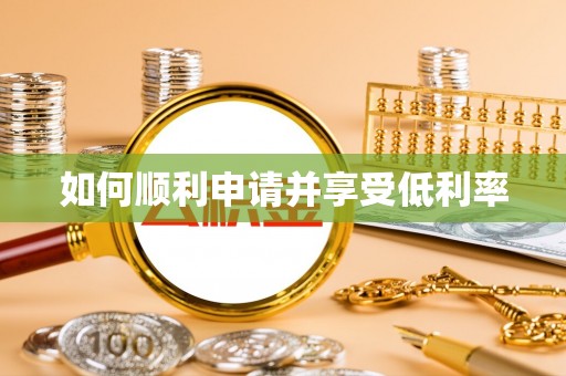 玛纳斯如何顺利申请并享受低利率