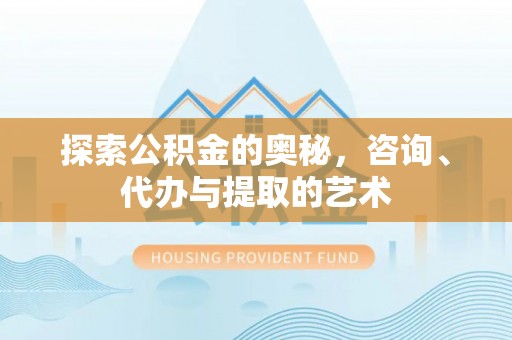 玛纳斯探索公积金的奥秘，咨询、代办与提取的艺术